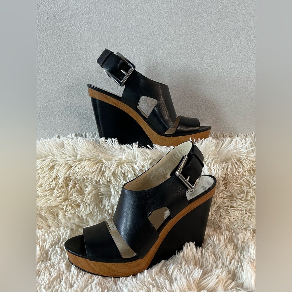 Michael Michael Kors leather wedge